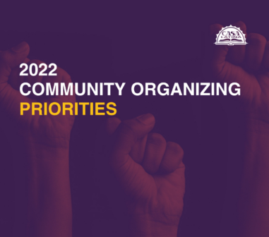 Community Organizing Priorities